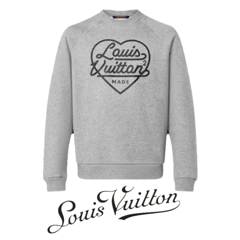 LOUIS VUITTON x NIGO big heart LV2 crewneck
